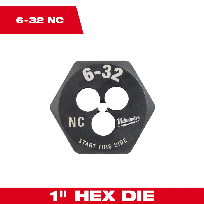 MILWAUKEE SAE 1" Hex Threading Die