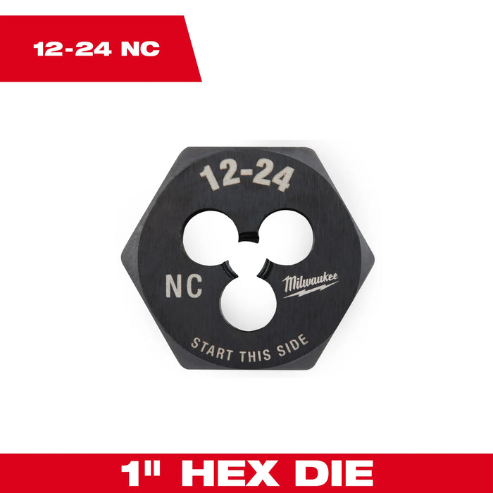 MILWAUKEE SAE 1" Hex Threading Die