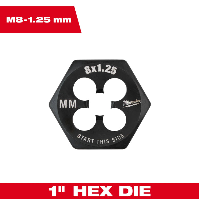 MILWAUKEE Metric 1" Hex Threading Die