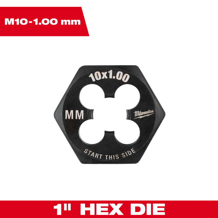 MILWAUKEE Metric 1" Hex Threading Die
