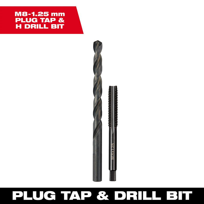 Milwaukee Tools M8-1.25MM PLUG TAP & H DRILL BIT 49-57-5543