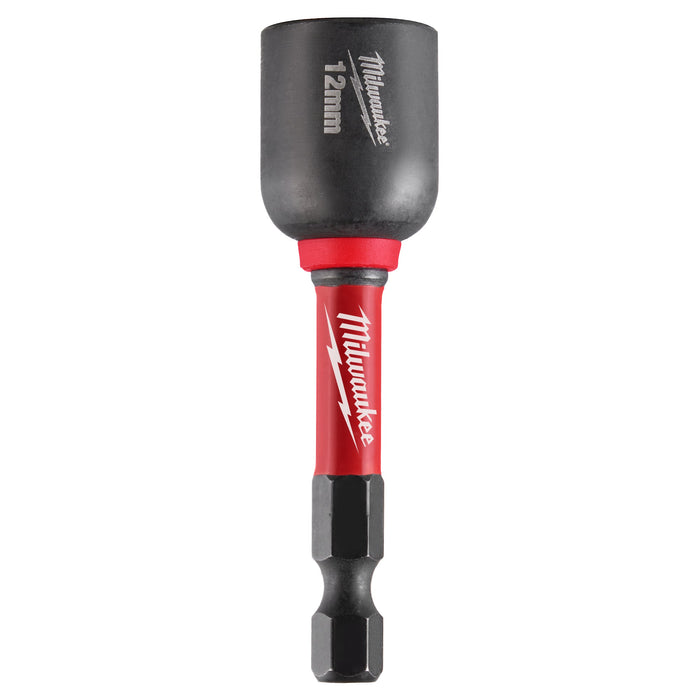 Milwaukee SHOCKWAVE Impact Duty 12MM x 2-9/16" Magnetic Nut Driver 49-66-4612