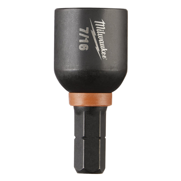 Milwaukee SHOCKWAVE Impact Duty 7/16" x 1" Insert Magnetic Nut Driver 10-Pack 49-66-4716