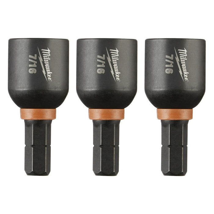 MILWAUKEE SHOCKWAVE IMPACT DUTY™ Insert Magnetic Nut Drivers (3 PACK)