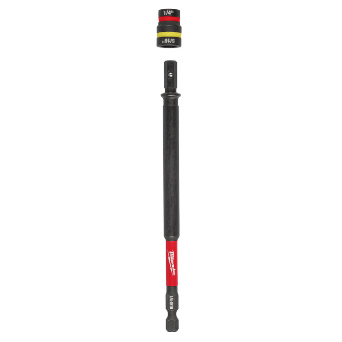 Milwaukee SHOCKWAVE Impact Duty QUIK-CLEAR 2-in-1 Magnetic Nut Driver 49-66-4745