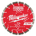 MILWAUKEE 10" DIAMOND MAX™ Segmented Turbo General Purpose Blade