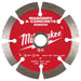 MILWAUKEE 4" Segmented Masonry & Concrete Blade