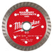 MILWAUKEE 4" Turbo Masonry & Concrete Blade