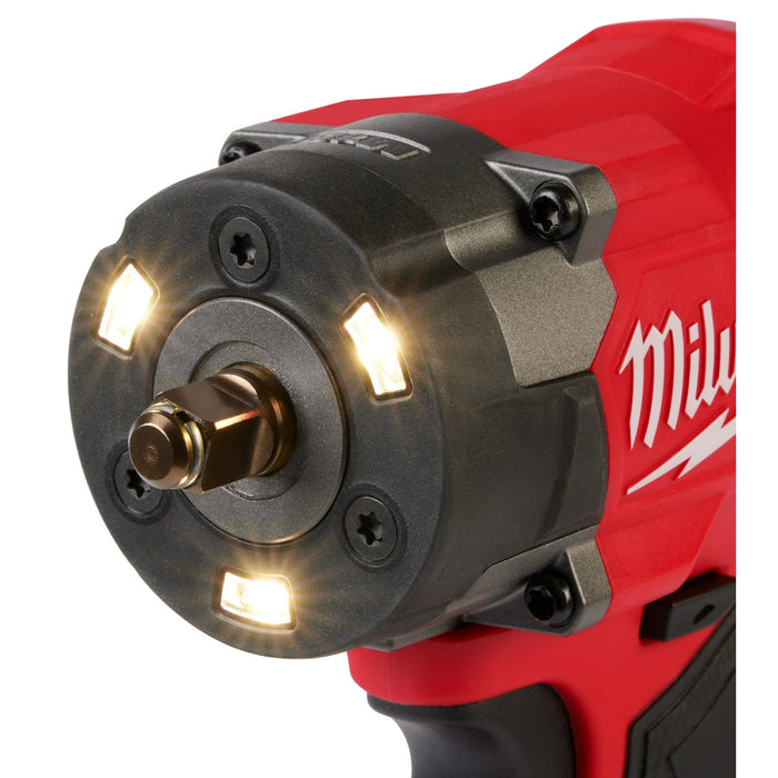 MILWAUKEE M18 FUEL 3/8" Controlled Torque Compact Impact Wrench w/ TORQUE-SENSE (Tool Only)