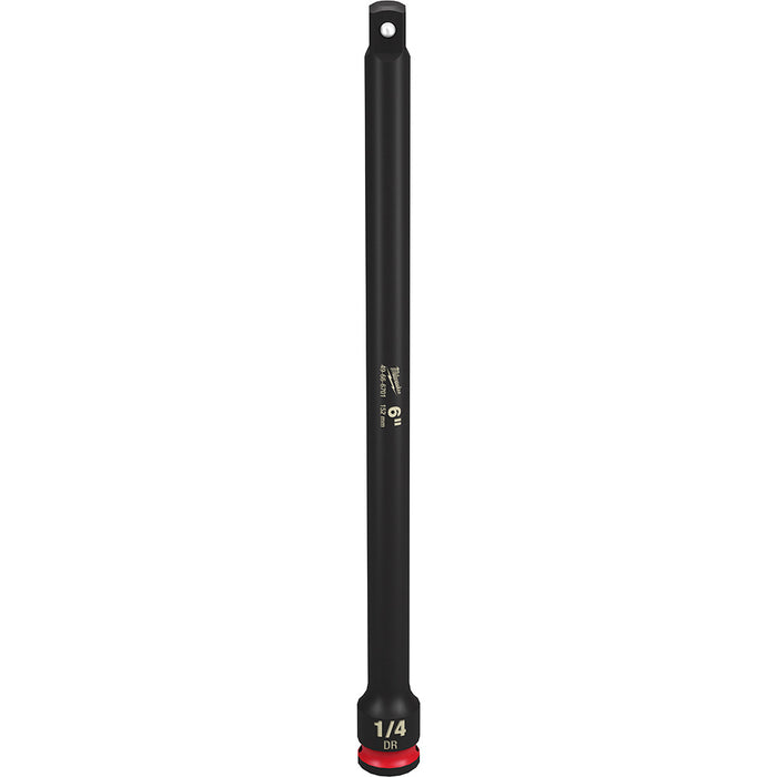 MILWAUKEE SHOCKWAVE Impact Duty Impulsor de 1/4" Extensión de 6"