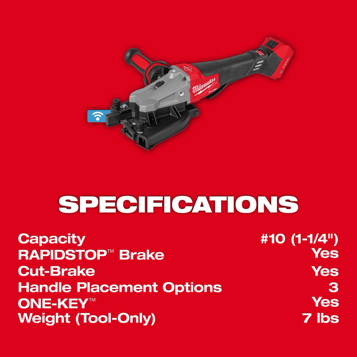 Milwaukee M18 FUEL™ #10 (1-1/4") Rebar Cutter 3675-20