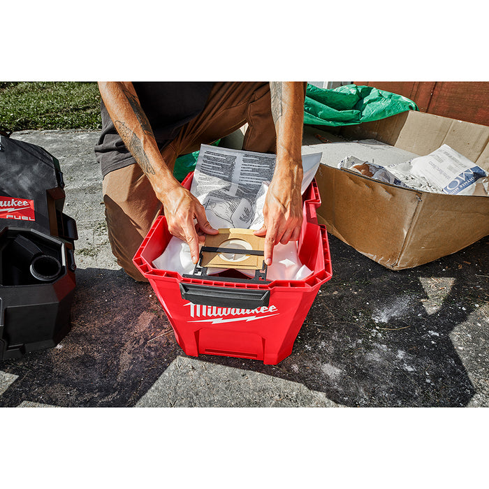 Bolsas para polvo de forro polar de 6 galones MILWAUKEE (PAQUETE DE 5)