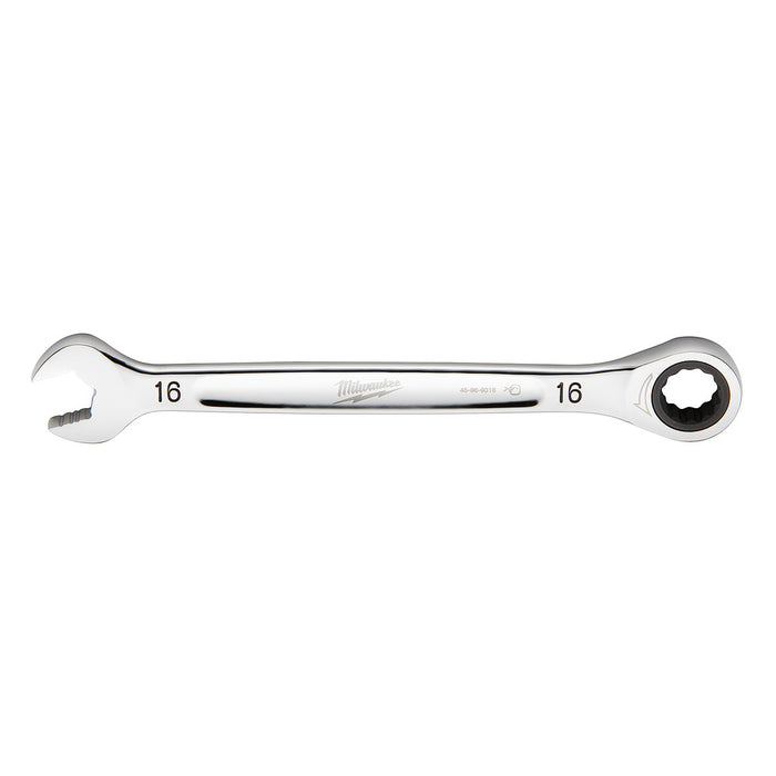 MILWAUKEE Ratcheting Combination Wrench - Metric
