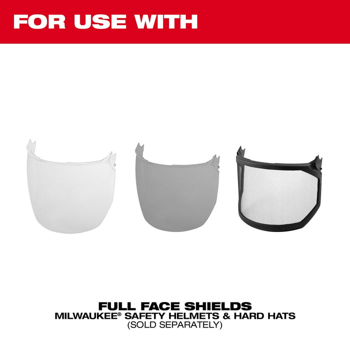 MILWAUKEE BOLT™ Full Face Shield Mount Replacement (Hard Hats & Helmets)