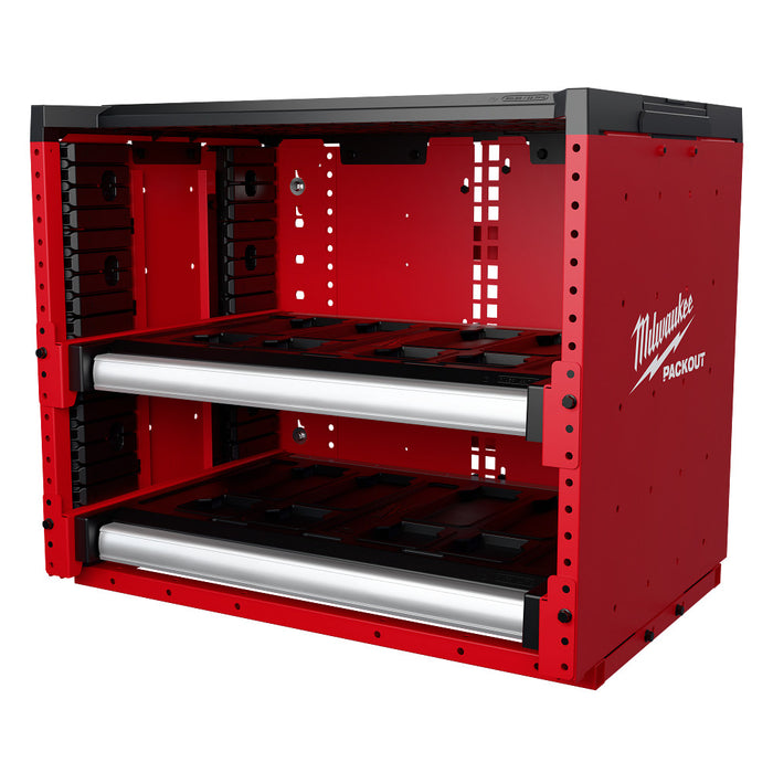 Milwaukee 48-21-8000 PACKOUT Rack Drawer Storage System w/ 50 lbs Capacity 48-21-8000