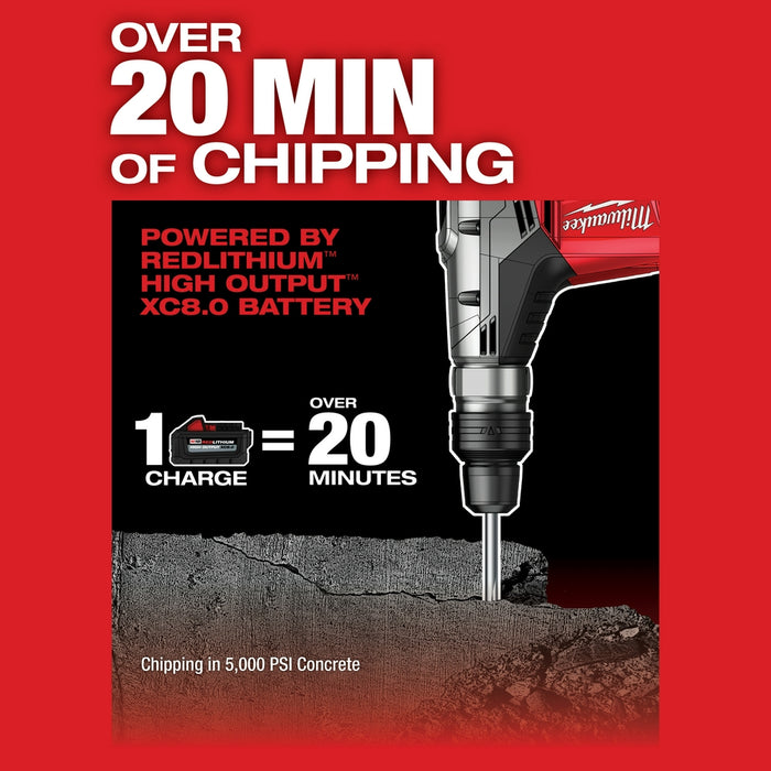 MILWAUKEE M18 FUEL 1-9/16" SDS MAX Rotary Hammer (Tool Only)