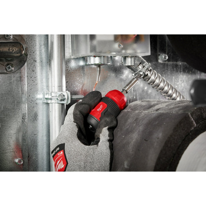 MILWAUKEE 8-IN-1 Compact Multi-Bit Screwdriver