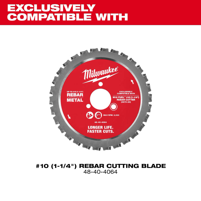 Milwaukee M18 FUEL™ #10 (1-1/4") Rebar Cutter 3675-20