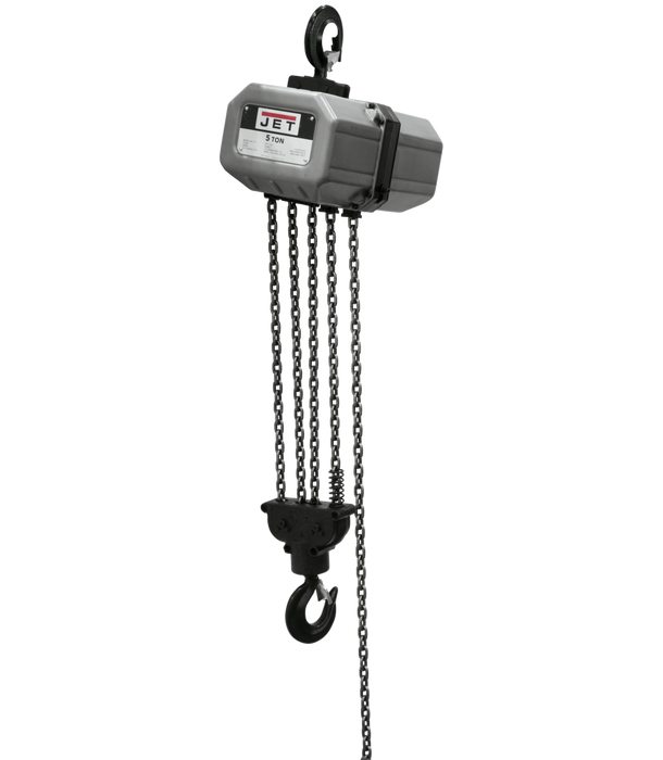 JET 5-Ton Electric Chain Hoist 3-Phase 20' Lift | 5SS-3C-20