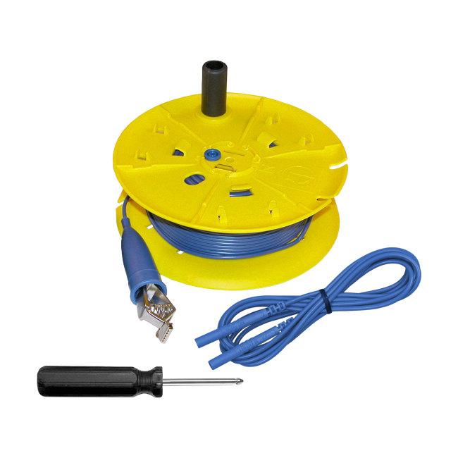 AEMC 5000.07 Blue replacement wire (150 ft) on reel for ground resistance tester kits (models 3620, 3640, 4620, 4630, 6422 & 6424)