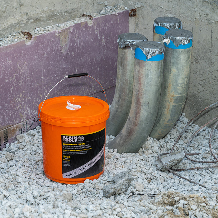 KLEIN TOOLS 1250 lb X 2000' Conduit Measuring Pull Tape