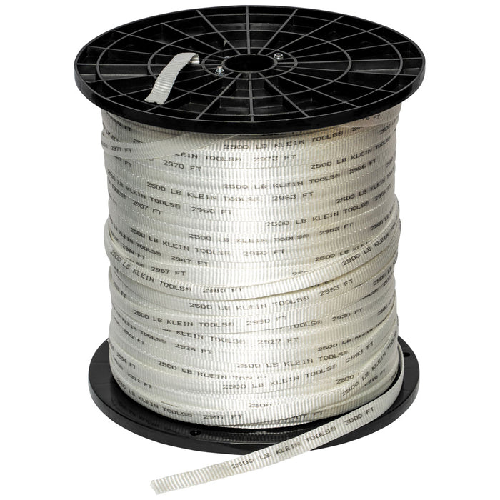 KLEIN TOOLS 2500 lb X 3000' Conduit Measuring Pull Tape