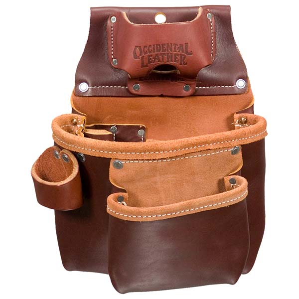 OCCIDENTAL LEATHER 2 Pouch Pro Tool Bag - Left Handed