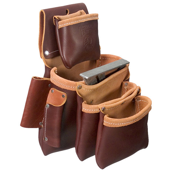 OCCIDENTAL LEATHER 4 Pouch Pro Fastener Bag - Left Handed