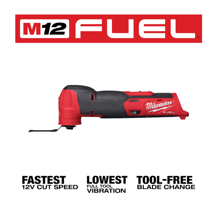 MILWAUKEE M12 FUEL Oscillating Multi-Tool (Tool Only)