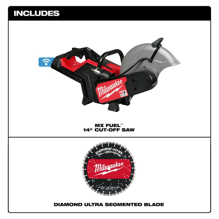 MILWAUKEE MX FUEL™ 14" Cut-Off Saw w/ RAPIDSTOP™ Brake (Tool Only)