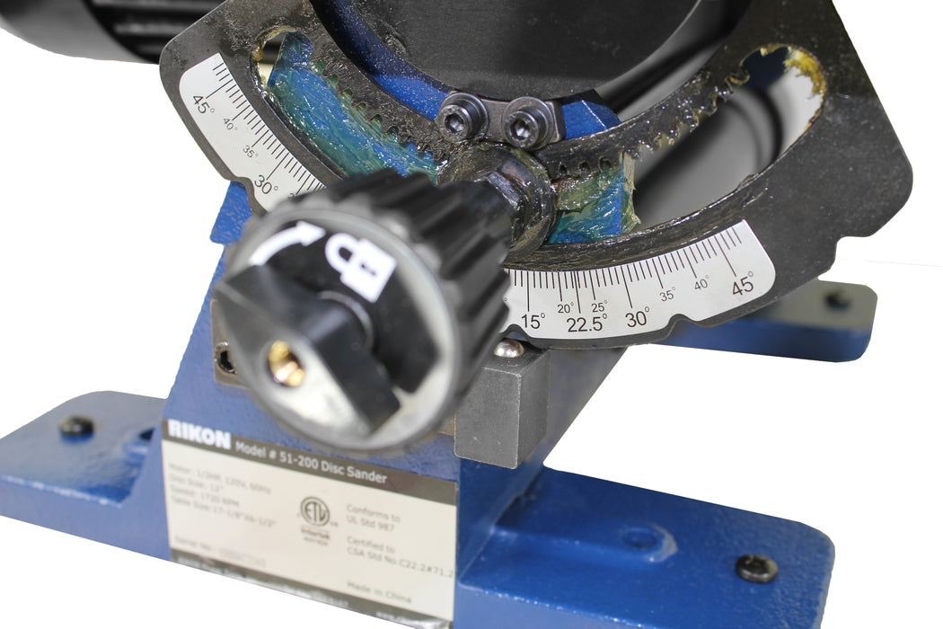 Rikon 12" Disc Sander 1/2 HP