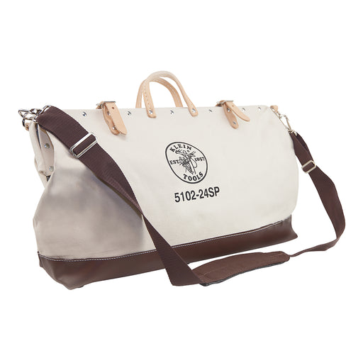 KLEIN TOOLS 24" Deluxe Canvas Tool Bag w/ 17 Pockets