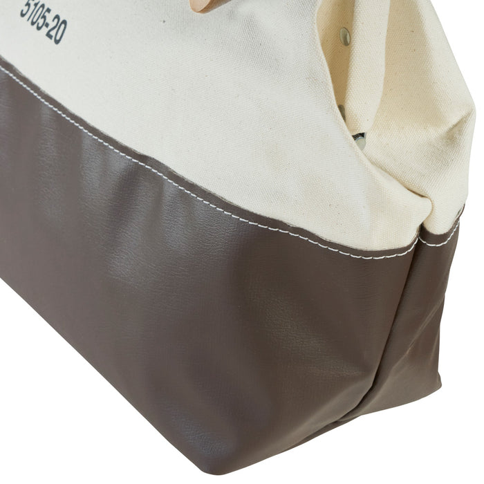 KLEIN TOOLS High-Bottom Canvas Tool Bag