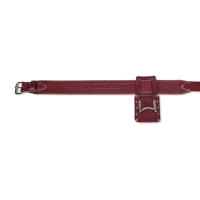 Occidental Leather Hammer Holder with Trowel/Flat Tool Holder