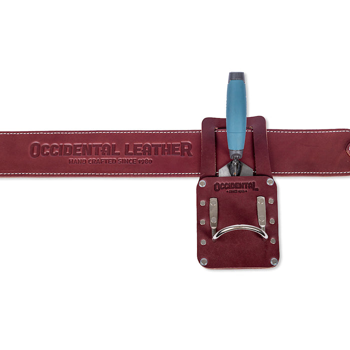 Occidental Leather Hammer Holder with Trowel/Flat Tool Holder