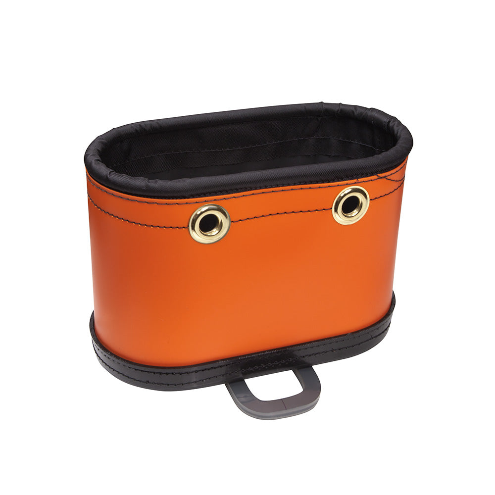 KLEIN TOOLS 14-Pocket Oval Hard-Body Bucket w/ Kickstand