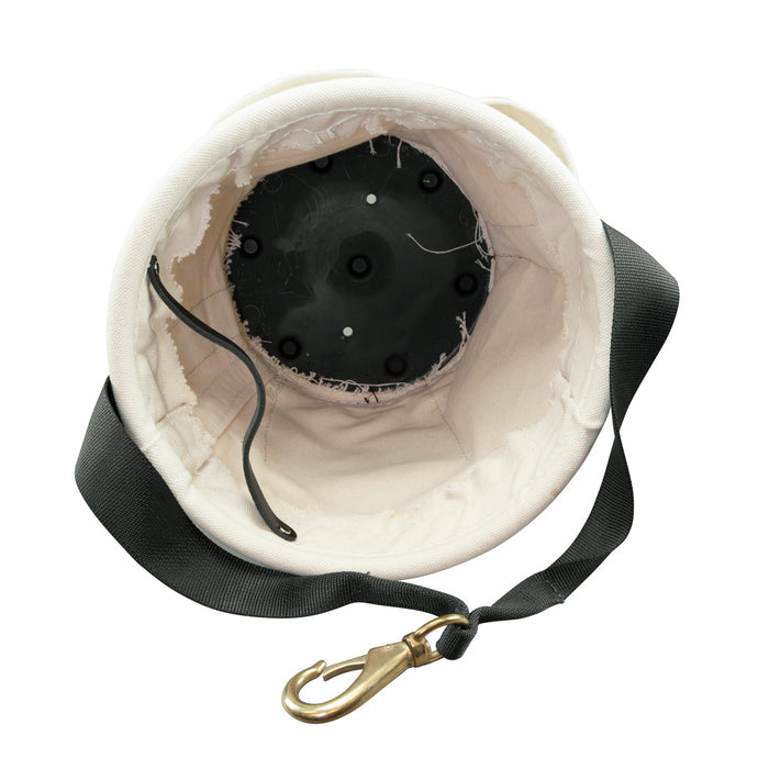KLEIN TOOLS Heavy-Duty Tapered Wall Bucket w/ 4 Pockets