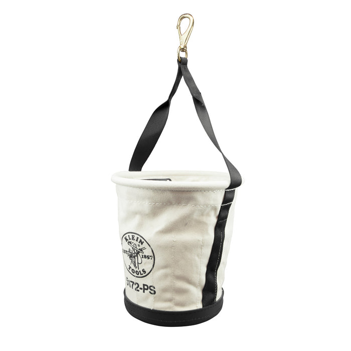 KLEIN TOOLS Heavy-Duty Tapered Wall Bucket w/ 15 Pockets