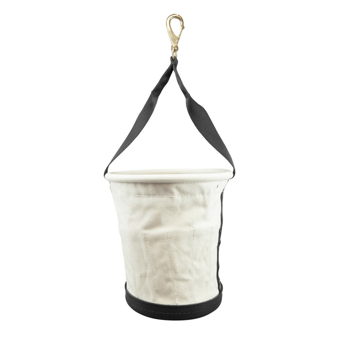 KLEIN TOOLS Heavy-Duty Tapered Wall Bucket w/ 15 Pockets