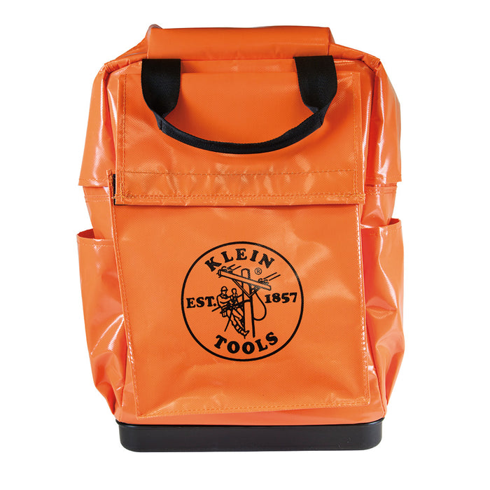 KLEIN TOOLS 18" Orange Tool Bag Backpack