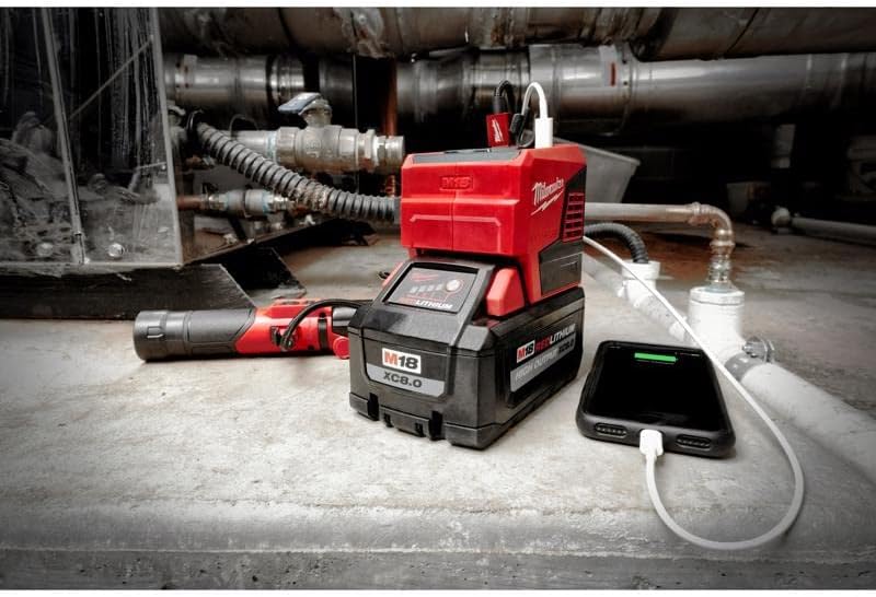 Milwaukee Tools M18 175W PWR SPLY+M18 5.0AH BAT 2846-50