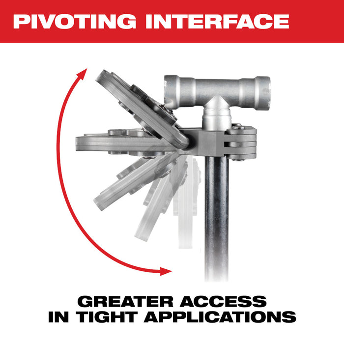 MILWAUKEE 2-1/2" - 4" IPS-P Pivoting Press Ring Kit
