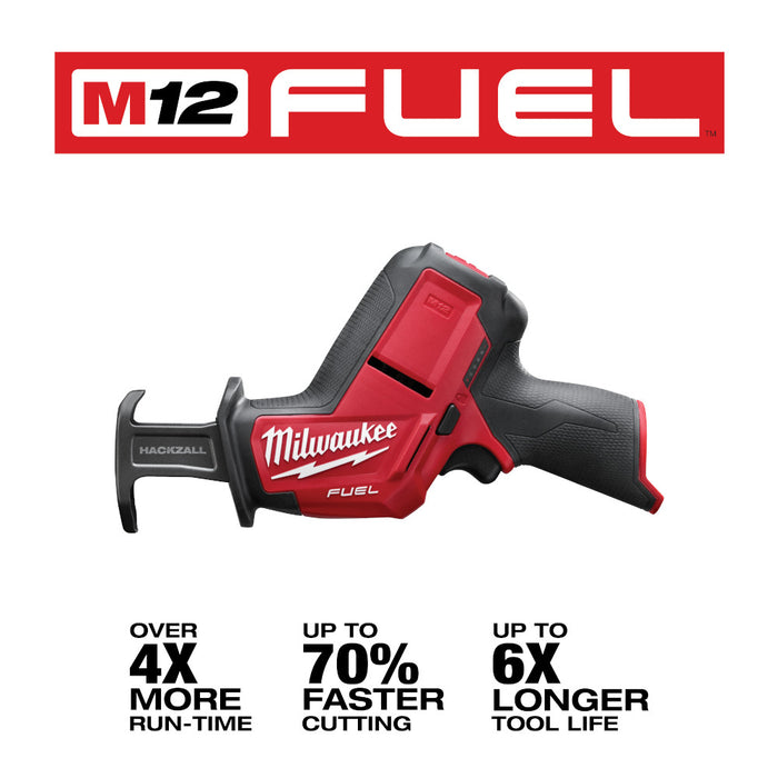Sierra alternativa MILWAUKEE M12 FUEL™ HACKZALL® (solo herramienta)