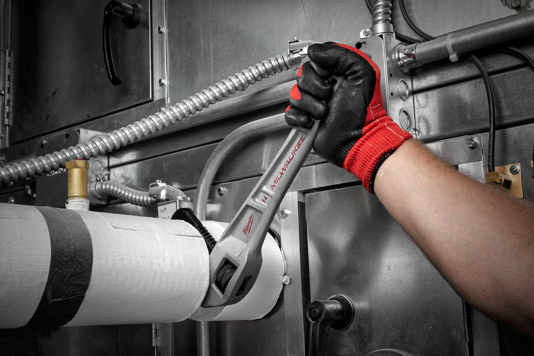 Milwaukee Tools 14 in. Offset Pipe Wrench 48-22-7184