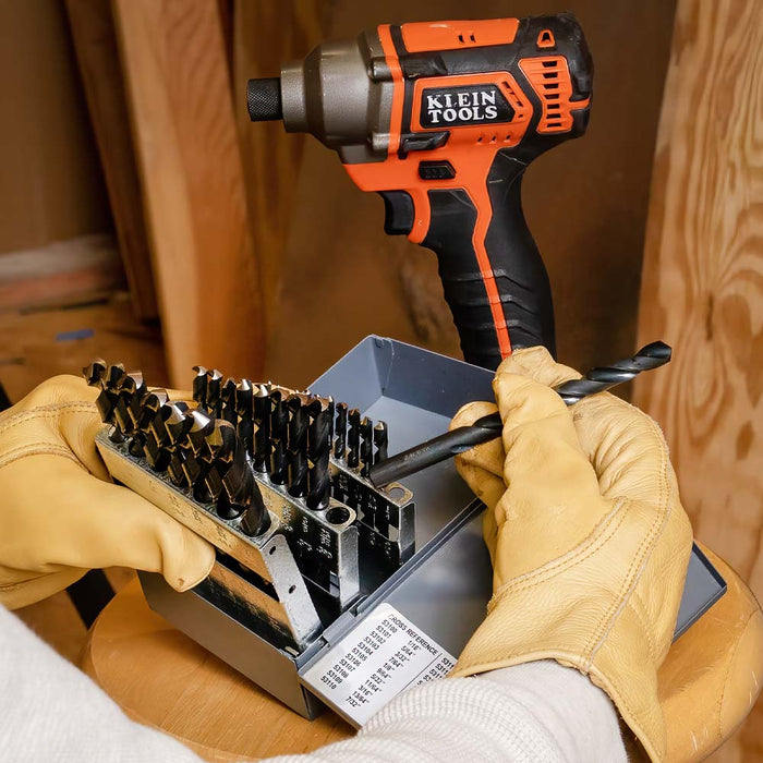 KLEIN TOOLS 29 PC. Regular-Point Drill-Bit Set