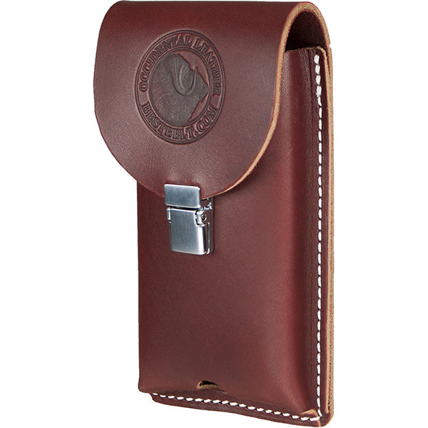 Funda para teléfono de cuero con clip OCCIDENTAL LEATHER
