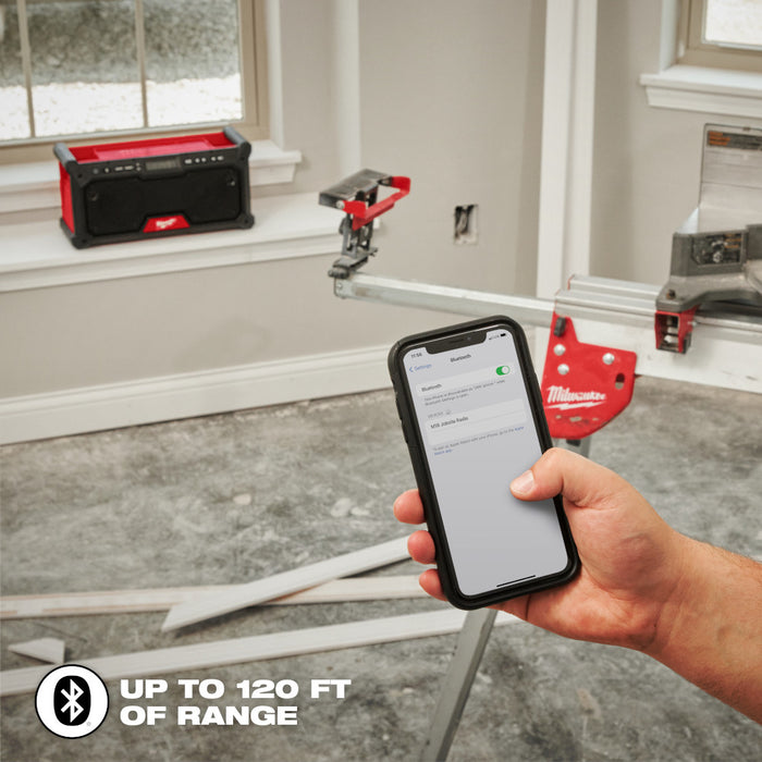 Radio para el lugar de trabajo MILWAUKEE M18™ Bluetooth® (solo herramienta)