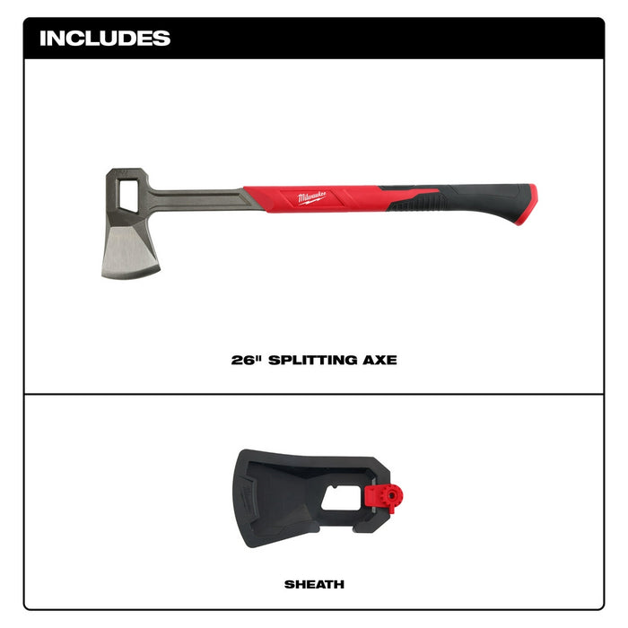 MILWAUKEE 26" Splitting Axe
