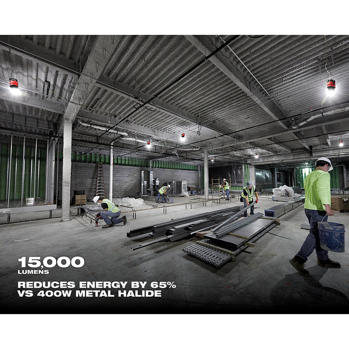 Luz temporal para sitio MILWAUKEE RADIUS™ LED de 130 W