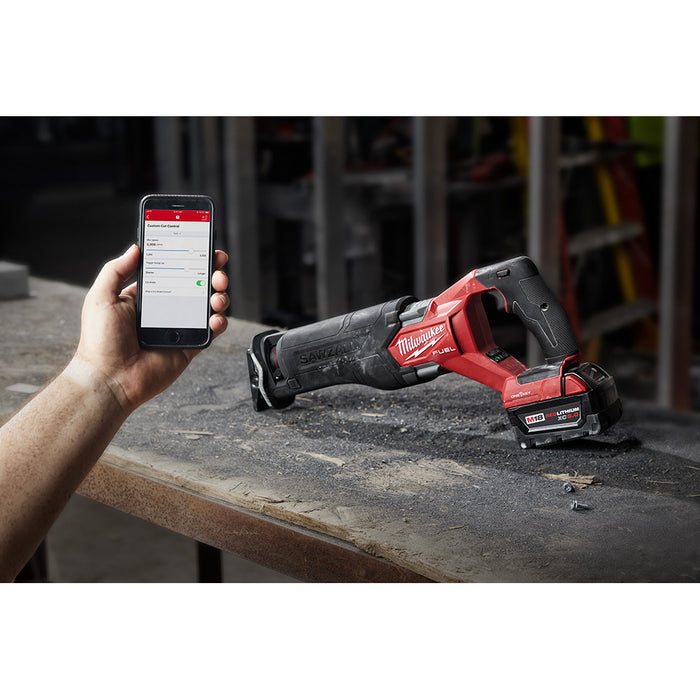 Sierra alternativa MILWAUKEE M18 FUEL™ SAWZALL® con kit ONE-KEY™